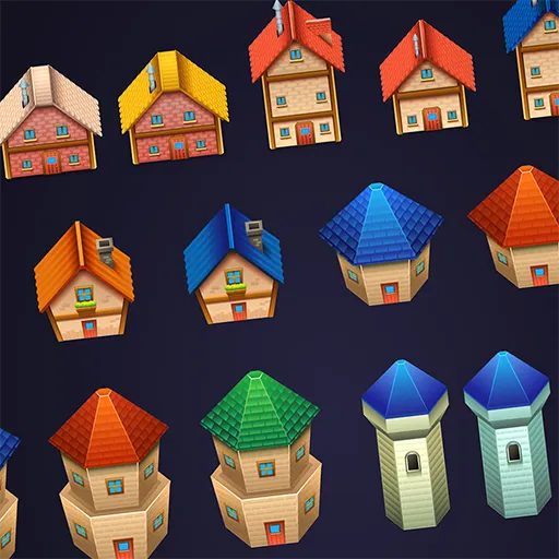 Free Medieval Buildings & Objects Pack 2D